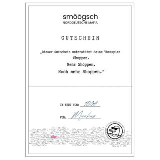 SMÖÖGSCH - GUTSCHEIN