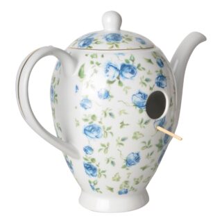 Nistkasten Kaffeekanne Vogel 4