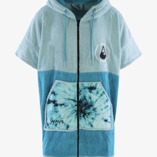 Reißverschluss Poncho Blue Wave Flyh