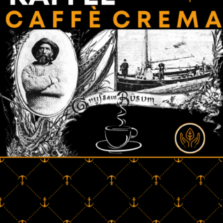 BÜSUMER GLÜCK COFFEE BLEND CREMA 250 g GEMAHLEN