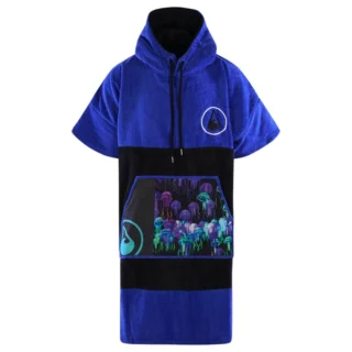 Poncho Jellygang, Baumwolle Velours