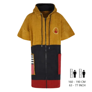 Reißverschluss Poncho Dusty