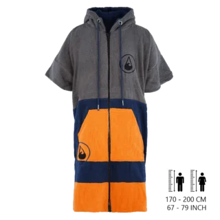 Reißverschlussponcho Shany