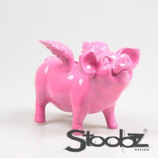 SPARSCHWEIN MIT FLÜGELN 14X25X15 CM