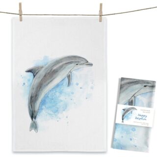 Geschirrtuch Happy Dolphin