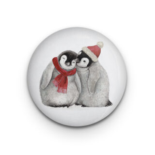 Dekomagnet Christmas Penguins