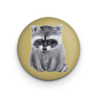 Dekomagnet Racoon