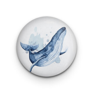 Dekomagnet Whale Jump