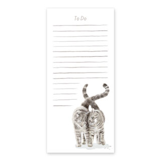 Notizblock Cuddling Cats