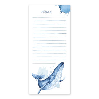 Notizblock Whale Jump