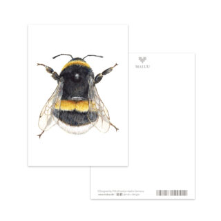 Postkarte Bumble Bee