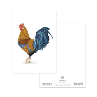 Postkarte Royal Rooster