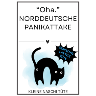 KLEINE NASCHI TÜTE LAKRITZ Oha. NORDDEUTSCHE PANIKATTAKE