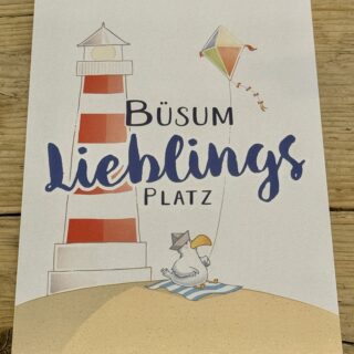 Postkarte Büsum Lieblingsplatz