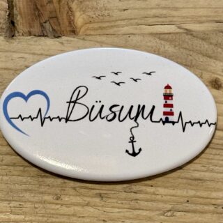 MAGNET BÜSUM LEUCHTTURM HERZ