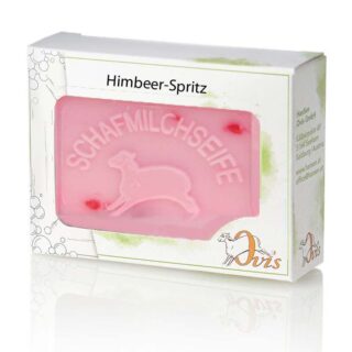 Ovis-Seife Eckig verp Himbeer Spritz 8,5x6 cm 100 g