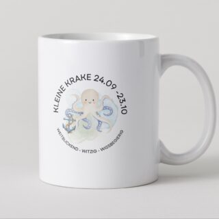 Sternzeichen-Becher KLEINE KRAKE „Skorpion“ (24.10 – 22.11)