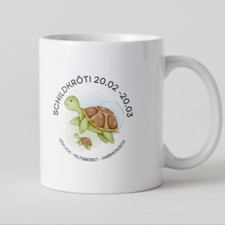 Sternzeichen-Becher SCHILDKRÖTI „FISCHE" (20.02 – 20.03)