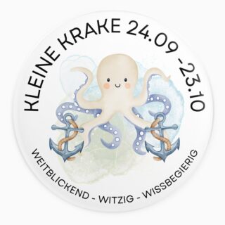 Sternzeichen Magnet KLEINE KRAKE „Skorpion“ (24.10 – 22.11)