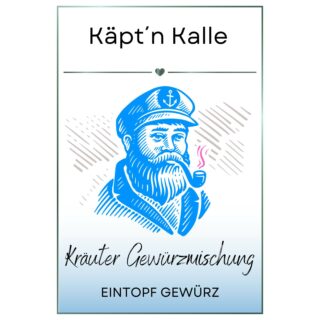 Käpt’n Kalle – Kräuter-Gewürzmischung Lieblingsgewürz