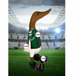 Fußball Laufenten NR.7 Grün/Weiß Edition