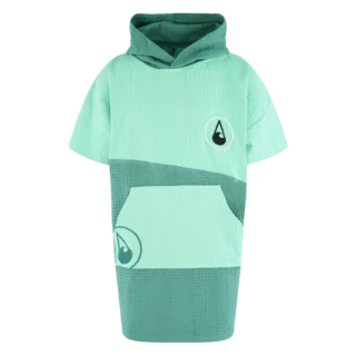 TRAVEL PONCHO BREESE, BAUMWOLLE WAFFLE PIQUEE