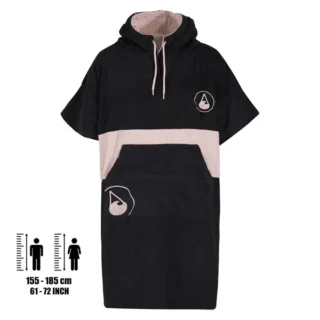 PONCHO BARRAVENTO, BAUMWOLLE VELOURS