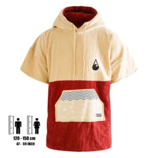 PONCHO DUNAS, BAUMWOLLE VELOURS