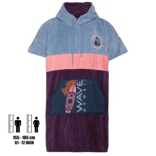 PONCHO KIHOLO, BAUMWOLLE VELOURS